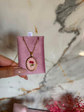 Collana Targhetta Cherry