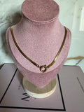 Collana Snake Moschettone