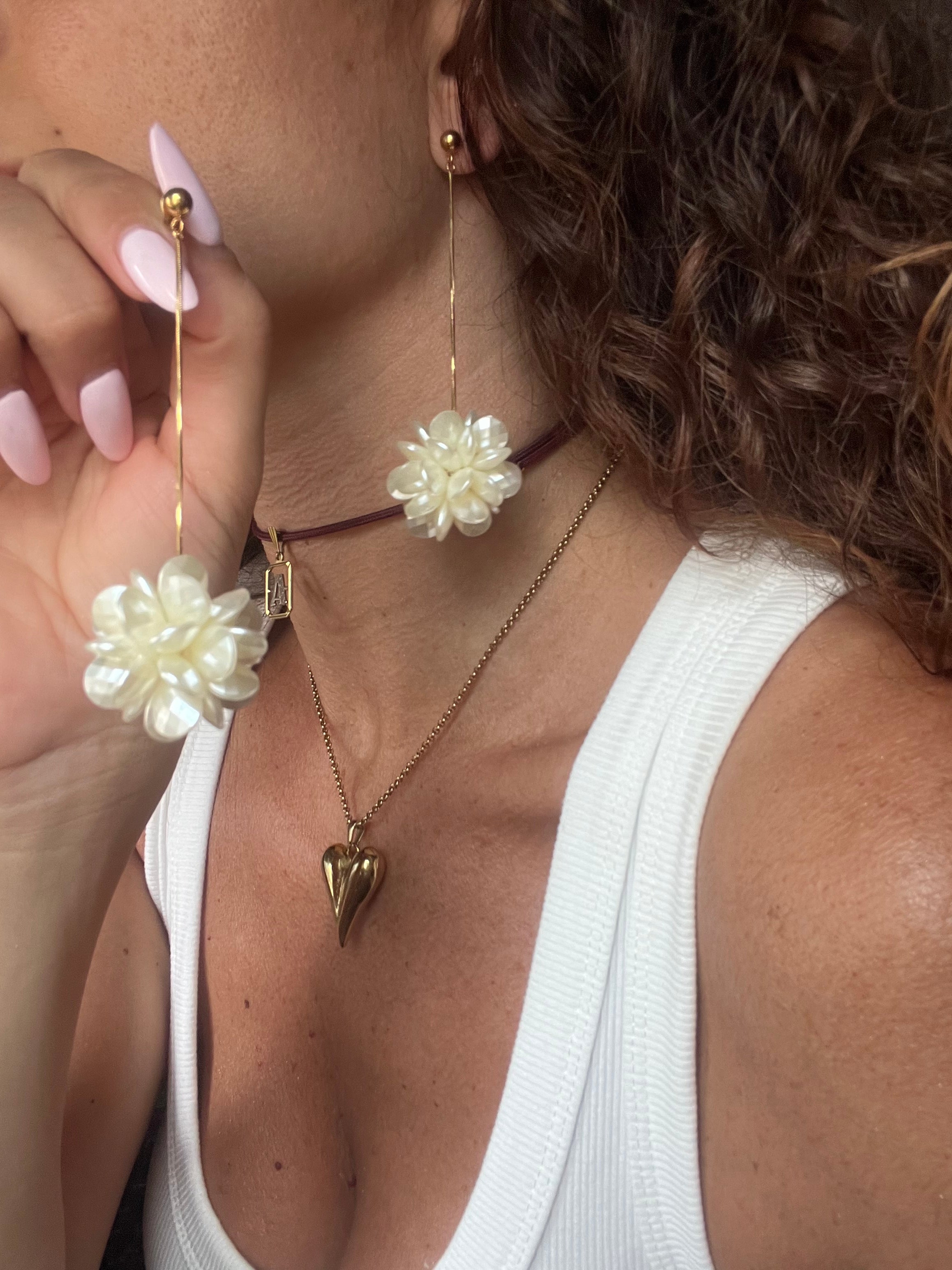 Orecchini Flower Ball