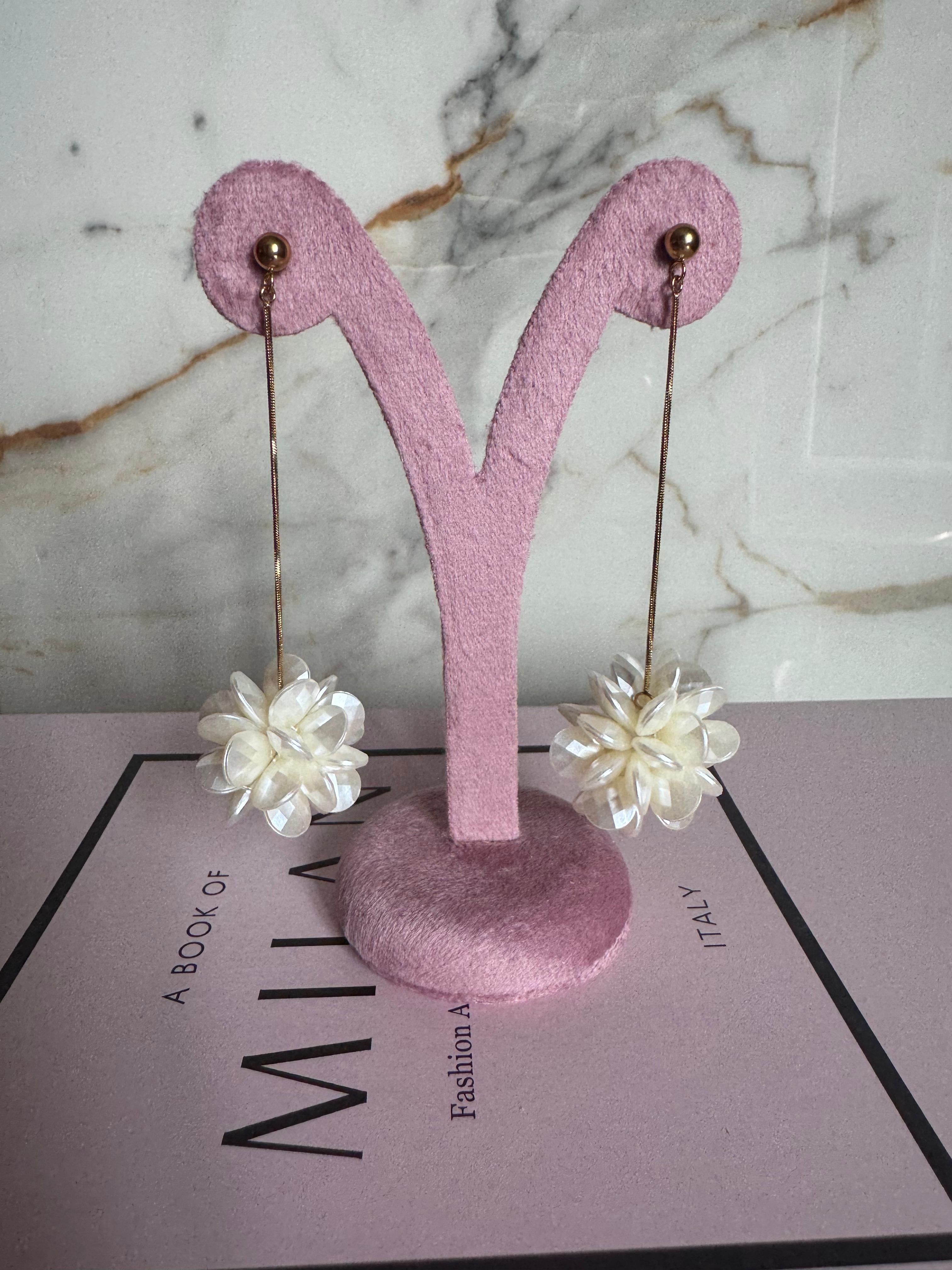 Orecchini Flower Ball