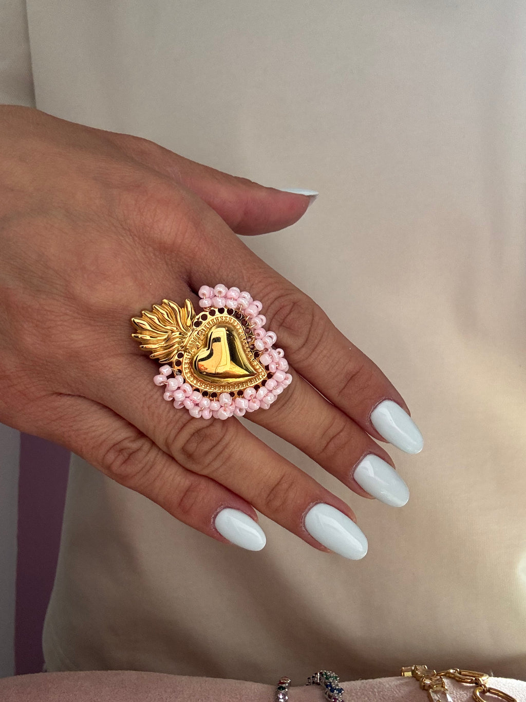 Anello Cuore Sacro