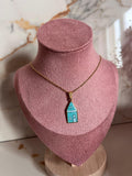 Collana Targhetta Casetta Azzurra
