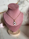 Collana Targhetta Cuore