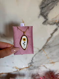 Collana Targhetta Girasole